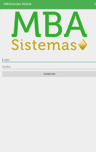 Imagem da tela do app